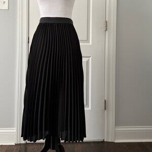 DKNY Pleated Skirt Petite Elegant Work Midi Skirt